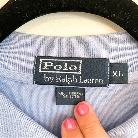 Ralph Lauren Polo Blue Shirt XL - Picture 4 of 6